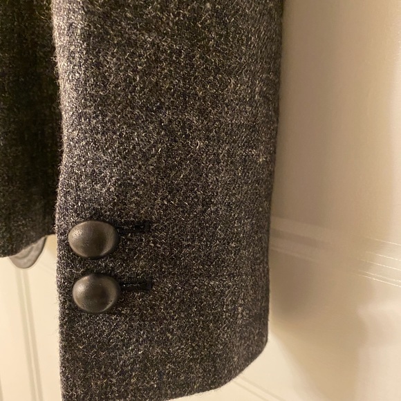 ROBERT RODRIGUEZ-Wool Blazer w/Leather Trim NWT - Picture 6 of 8